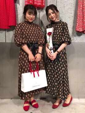 「レベッカブティック」｜kana¨̮*さん（レディース・161cm）の春コーディネート