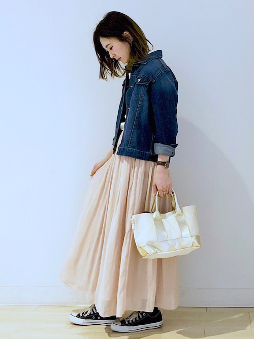 AMERICAN HOLICkana¨̮*����̃X�J�[�g�u�V�t�H���M���U�[�����O�X�J�[�g�iAMERICAN HOLIC�b�A�����J���z���b�N�j�v���g�����R�[�f�B�l�[�g