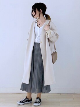 kana¨̮*さん（レディース・161cm）の春コーディネート