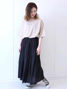 「AMERICAN HOLIC」｜kana¨̮*さん（レディース・161cm）の春コーディネート