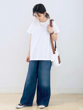 「AMERICAN HOLIC」｜kana¨̮*さん（レディース・161cm）の春コーディネート