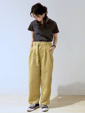 「AMERICAN HOLIC」｜kana¨̮*さん（レディース・161cm）の春コーディネート