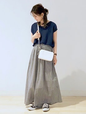 「AMERICAN HOLIC」｜kana¨̮*さん（レディース・161cm）の春コーディネート