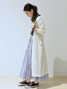 「AMERICAN HOLIC」｜kana¨̮*さん（レディース・161cm）の春コーディネート