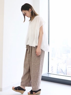 「AMERICAN HOLIC」｜kana¨̮*さん（レディース・161cm）の春コーディネート