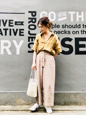 「AMERICAN HOLIC」｜kana¨̮*さん（レディース・161cm）の春コーディネート