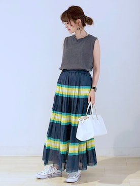 kana¨̮*さん（レディース・161cm）の夏コーディネート