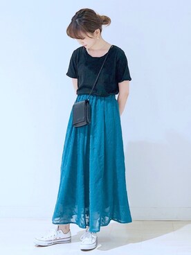kana¨̮*さん(レディース・161cm)の夏コーディネート