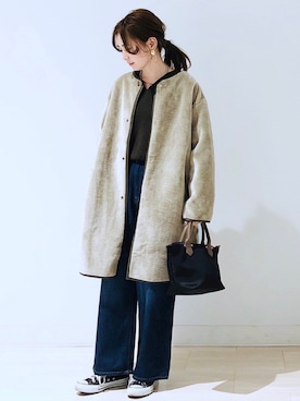 kana¨̮*さん（レディース・161cm）の冬コーディネート