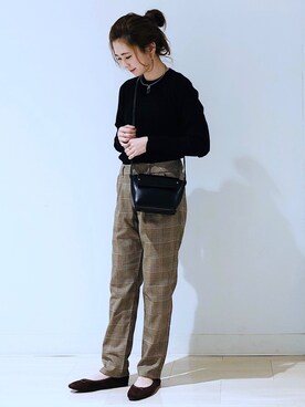 kana¨̮*さん（レディース・161cm）の冬コーディネート