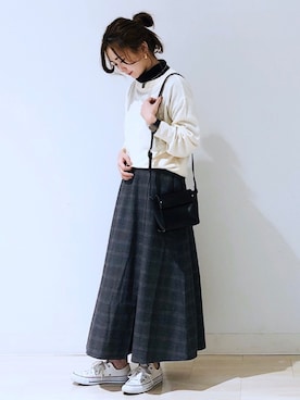 kana¨̮*さん（レディース・161cm）の冬コーディネート