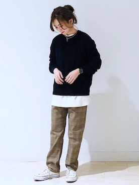 kana¨̮*さん（レディース・161cm）の冬コーディネート