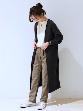 kana¨̮*さん（レディース・161cm）の冬コーディネート