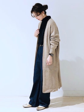 kana¨̮*さん（レディース・161cm）の冬コーディネート