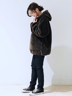 kana¨̮*さん(レディース・161cm)の冬コーディネート