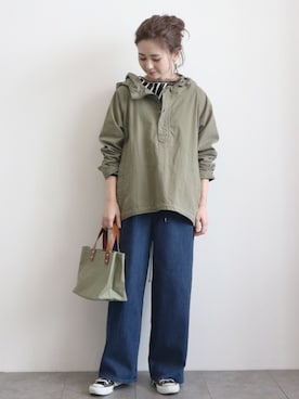 kana¨̮*さん（レディース・161cm）の春コーディネート