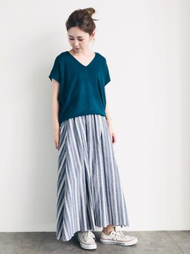 kana¨̮*さん（レディース・161cm）の夏コーディネート