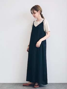 「AMERICAN HOLIC（アメリカンホリック）のアクリルバングル（バングル/リストバンド）」を使った、kana¨̮*さん（レディース・161cm）の秋コーディネート