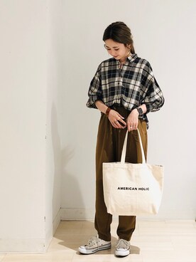 kana¨̮*さんの（AMERICAN HOLIC | アメリカンホリック）を使ったコーディネート