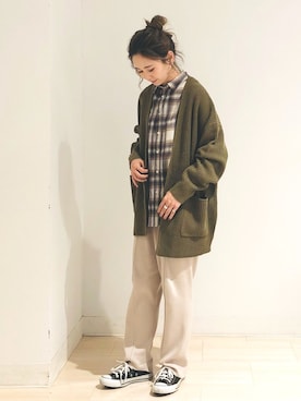 告白する 用心する ウェイター チェック シャツ カーディガン Asksystem Jp