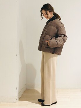 「AMERICAN HOLIC（アメリカンホリック）のアイテム（その他アウター）」を使った、kana¨̮*さん（レディース・161cm）の冬コーディネート