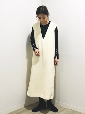 kana¨̮*さん（レディース・161cm）の冬コーディネート