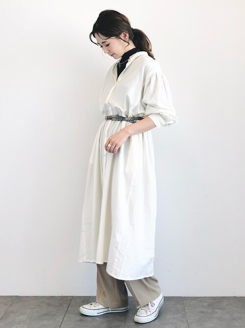 Kana American Holic American Holicのシャツワンピースを使ったコーディネート Wear Kana American Holic American Holicのシャツワンピースを使ったコーディネート Wear