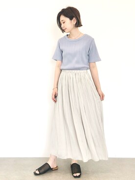 kana¨̮*さん（レディース・161cm）の夏コーディネート