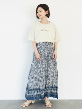 kana¨̮*さん(レディース・161cm)の夏コーディネート