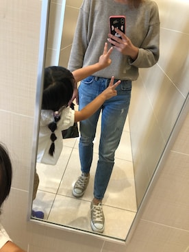 「プチプラミックス」｜nao.さん（レディース・158cm）の秋コーディネート