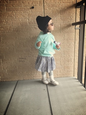 momono13さん（キッズ・90cm）の冬コーディネート