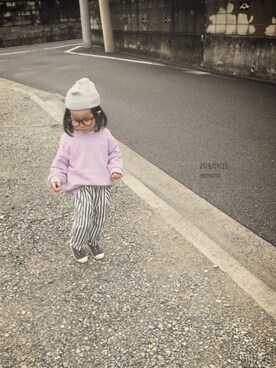 momono13さん（キッズ・90cm）の春コーディネート