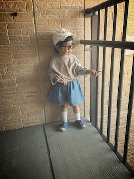 momono13さん（キッズ・90cm）の春コーディネート