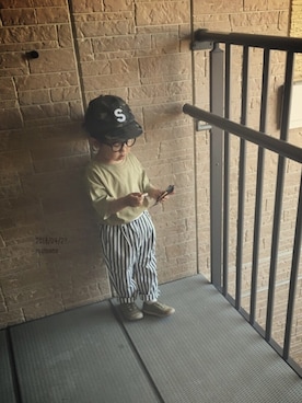 momono13さん（キッズ・90cm）の春コーディネート