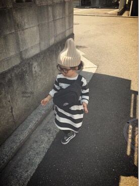 momono13さん（キッズ・90cm）の春コーディネート