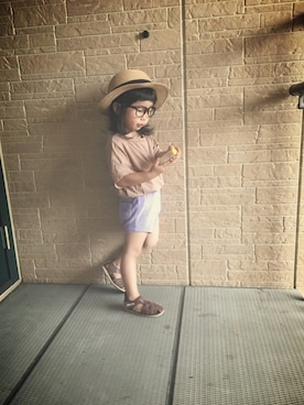 momono13さん（キッズ・90cm）の夏コーディネート