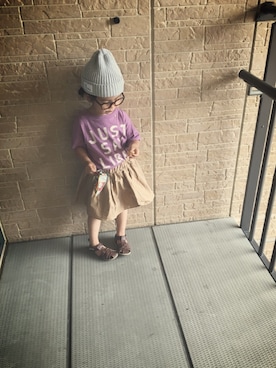 momono13さん（キッズ・90cm）の夏コーディネート