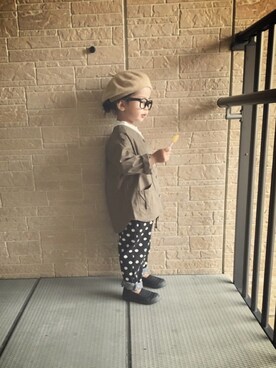 「オシャレパッソ」｜momono13さん（キッズ・90cm）の秋コーディネート