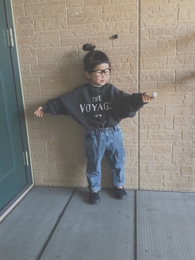 momono13さん（キッズ・90cm）の冬コーディネート