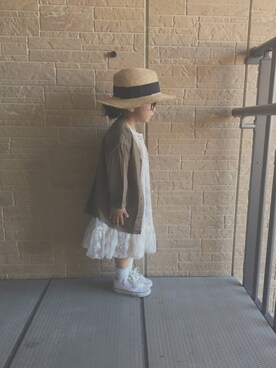 momono13さん（キッズ・100cm）の春コーディネート