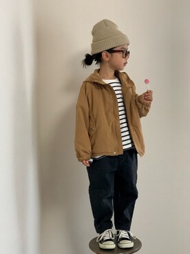 momono13さん（キッズ・110cm）の秋コーディネート