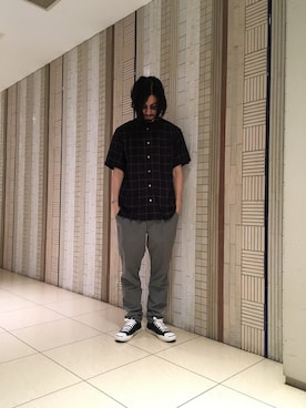 「UNITED TOKYO（ユナイテッドトウキョウ）のアイテム（シャツ/ブラウス）」を使った、unitedtokyo_310さん（メンズ・174cm）の夏コーディネート
