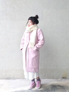 「harajuku」｜「アイテム（ジャケット/アウター）」を使った、kiboさん（レディース・149cm）の冬コーディネート