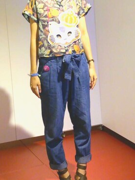 「SELECT.（セレクト）のアイテム」を使った、chicaaa15さん（レディース・157cm）の冬コーディネート
