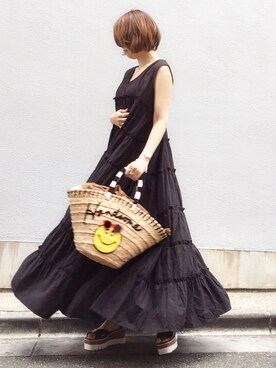 nanaさん（レディース・160cm）の夏コーディネート