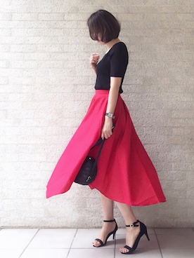 nanaさん（レディース・160cm）の夏コーディネート