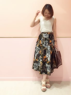 nanaさん（レディース・160cm）の夏コーディネート