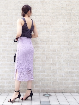 nanaさん（レディース・160cm）の夏コーディネート