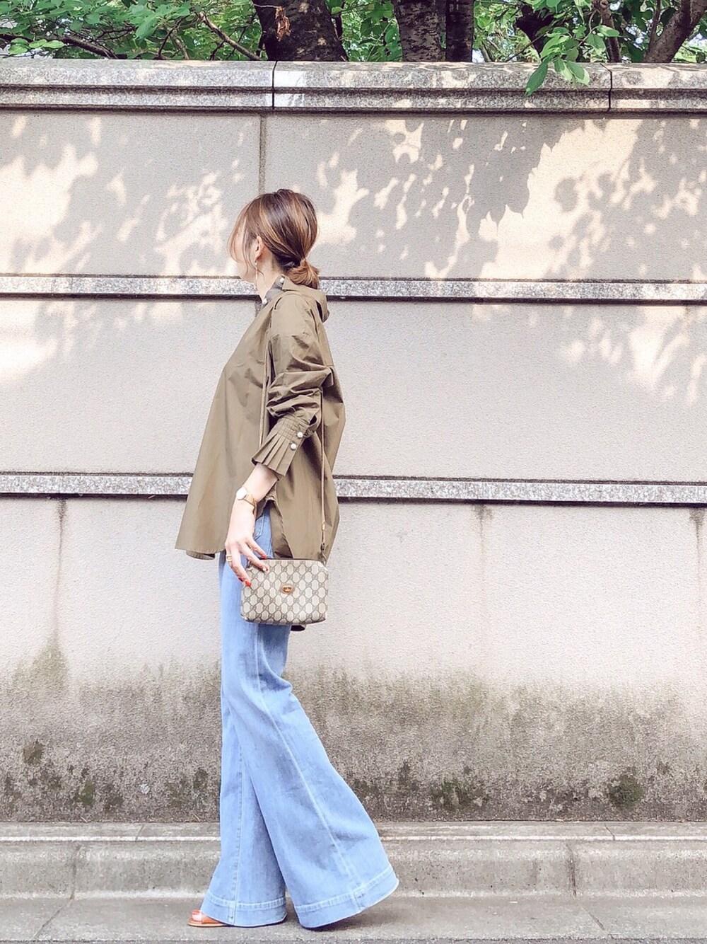 Deuxieme Classe（ドゥーズィエムクラス）の「SEA FARER フレアパンツ  