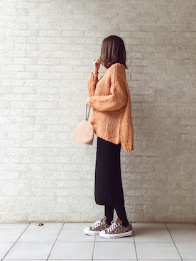 「CANMART（キャンマート）のアイテム」を使った、nanaさん（レディース・160cm）の冬コーディネート